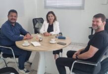 Luizinho Américo (PL) tem primeira reunião oficial com a presidente da Águas de Penha