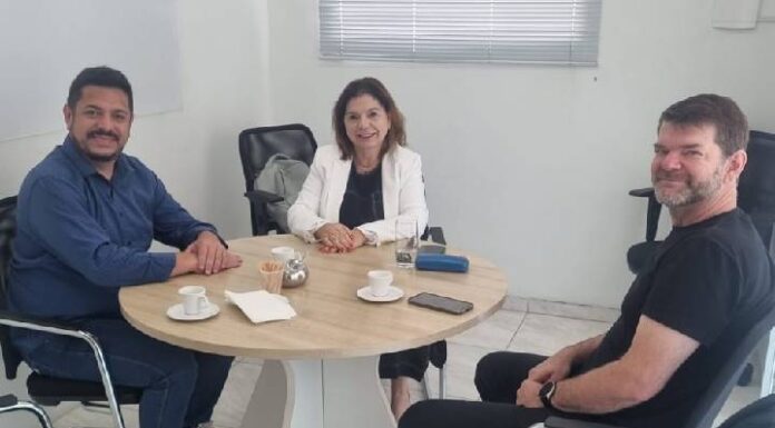 Luizinho Américo (PL) tem primeira reunião oficial com a presidente da Águas de Penha