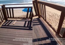 Vândalos continuam agindo no Parque Linear em Penha