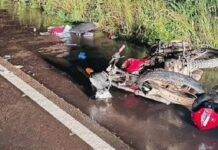 Criança de 12 anos sofre acidente de moto e fica em estado grave em SC