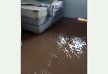 VIDEO Há dois anos, moradora de Piçarras sofre com inundação da sua casa no Bairro Nossa Senhora da Paz