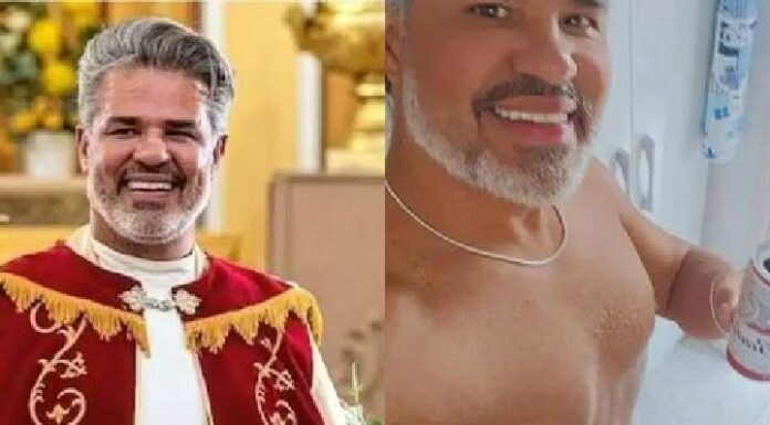 Padre de SP é afastado após vazamento de selfie com genitália e cerveja