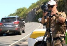 Avança em SC projeto que acaba com a fiscalização de velocidade em estradas estaduais