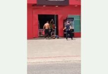 VIDEO Rapaz é espancado em frente à padaria no Bairro Nossa Senhora da Paz