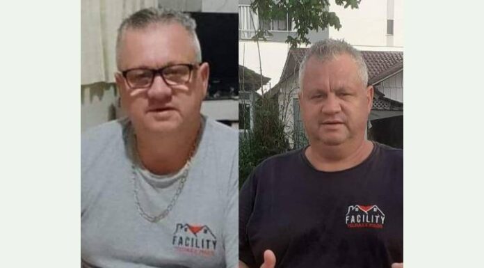 Família busca informações do morador de Barra Velha Wilson Pereira