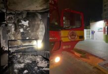 Apartamento no Itacolomi, em Piçarras, tem princípio de incêndio