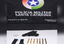Falso policial civil do Paraná é preso pela PM em Itajaí