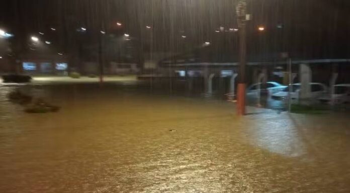 SC segue com previsão de chuva persistente e volumosa