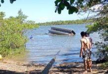 Bebê que foi resgatado do mar morre no hospital