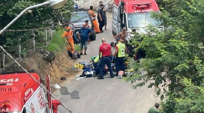 Caminhão sem freio mata motorista da coleta de lixo