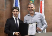Bira Andrade é empossado como segundo vereador mais votado de Balneário Piçarras