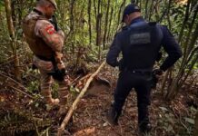Corpo é encontrado em trilha no Matadouro