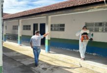 Combate à dengue tem aplicação de fluodora nos prédios públicos de Piçarras