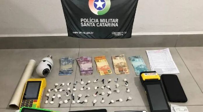 PM de Barra Velha realiza operação de combate ao tráfico de drogas no São Cristóvão