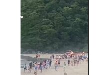 Mineiro de 22 anos desaparece no mar na Praia de São Miguel em Penha