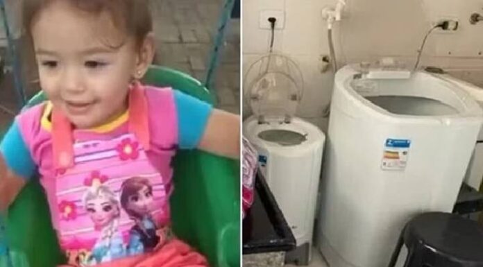 Madrasta usou brinquedos e banquinho para induzir enteada a se afogar em máquina de lavar