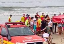 Corpo de jovem arrastado pela correnteza em Penha é encontrado na Praia Vermelha
