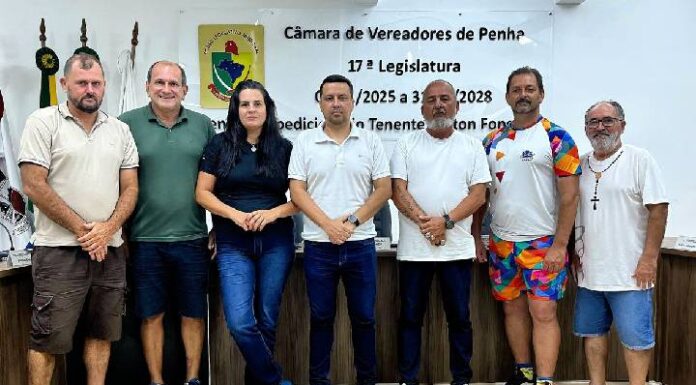 Vereadores de Penha definem nomes que irão compor a CPI dos supostos gastos de Aquiles