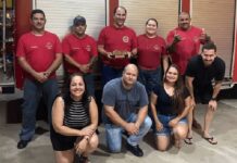Cabo é homenageado pelos bombeiros comunitários em Piçarras