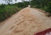 Moradores do Medeirinhos, em Barra Velha, pedem socorro para ruas esburacadas