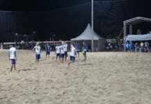 Campeonato Municipal de Beach Soccer terá semifinal da categoria Livre Masculino nesta terça-feira (25)