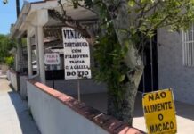 Morador da Prainha instala placas com pegadinhas e faz sucesso na internet