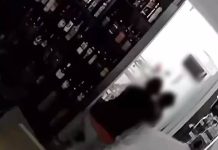 VÍDEO Veja o momento em que mulher é atacada por tarado dentro da conveniência