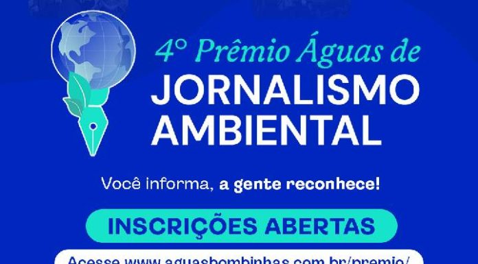 AEGEA SC comemora Semana da Água com lançamento do 4º Prêmio Águas de Jornalismo Ambiental