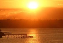 Domingo de sol e calor antecede nova frente fria em Santa Catarina