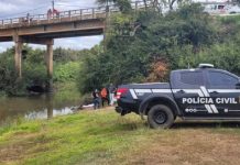 Menino de 5 anos morre após ser arremessado de ponte pelo pai no RS
