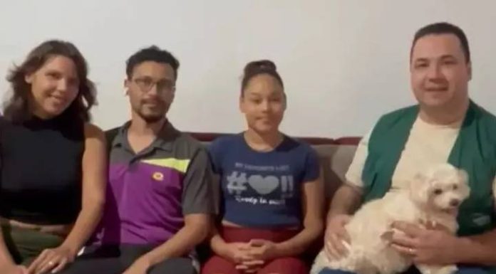 Cachorrinha abandonada em Barra Velha é resgatada e será adotada pela família que a acolheu