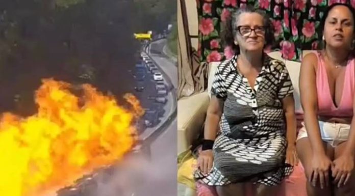 ‘Desesperador’, diz vítima de acidente com caminhão que explodiu na BR-101