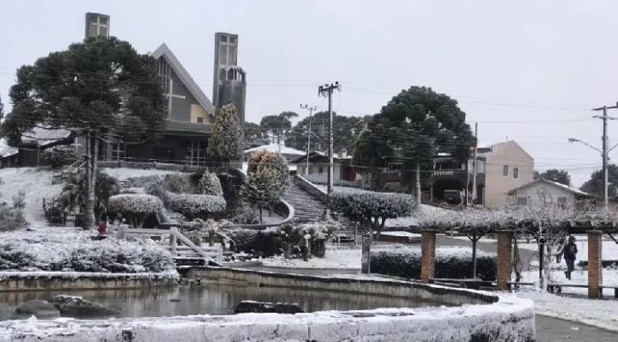 SC terá frio intenso com possibilidade de neve na próxima semana