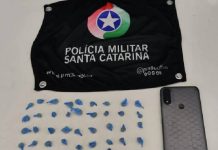 PM de Barra Velha prende traficante com 45 pedras de crack