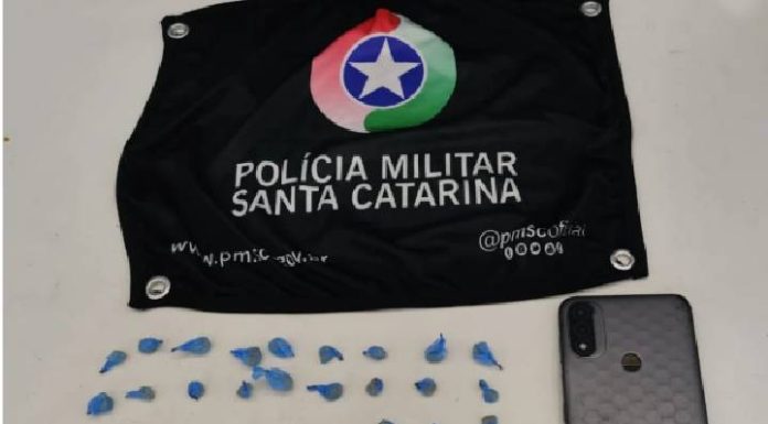 PM de Barra Velha prende traficante com 45 pedras de crack