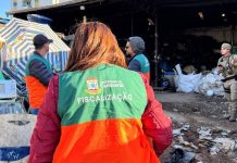 Ação conjunta fiscaliza empresas de reciclagem em Camboriú