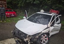 Três pessoas ficam feridas em acidente ao lado do Balalaika