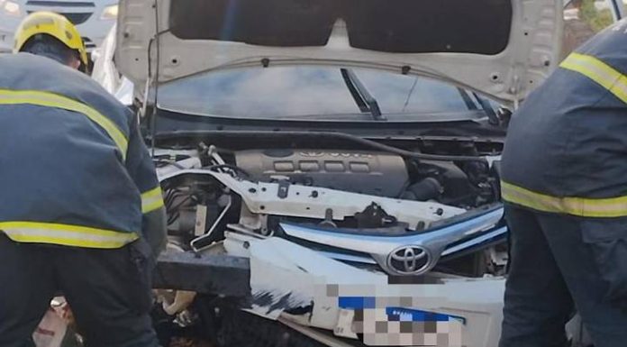 VIDEO Mulher capota carro na Transbeto e escapa sem ferimentos graves em Penha