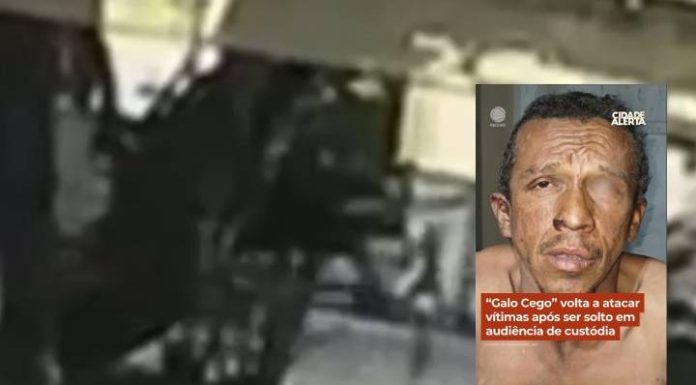Vídeo flagra morador de rua “Galo Cego” matando estudante a pauladas