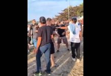 VIDEO Ex-vereador Barriga é alvo de briga na Festa dos Amigos neste domingo em Penha