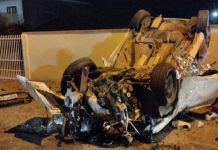 Grave acidente deixa motorista preso as ferragens em Barra Velha