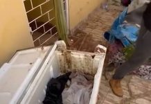 Corpo de mulher é encontrado dentro do freezer enrolado em um lençol
