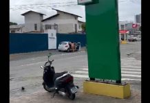 VIDEO Mulher pelada é largada na Praia Alegre em Penha