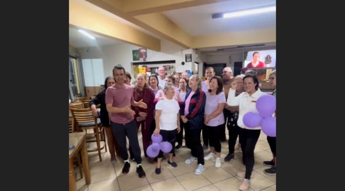 VIDEO Ginástica do Bem promove mobilização do Agosto Lilás em Penha