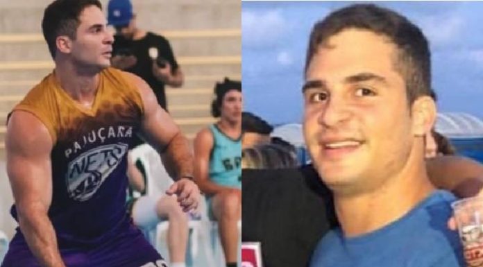 VIDEO Fortão que espancou a ex-namorada é flagrado em cena quente com outro homem