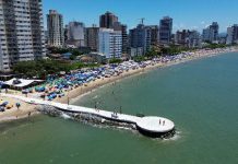 Balneário Piçarras quer investir R$ 40 milhões no engordamento da praia