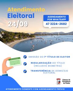 Atendimento eleitoral CVP