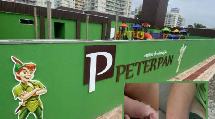 OMISSÃO E NEGLIGÊNCIA Bebê é agredido duas vezes dentro da Escola Peter Pan em Penha