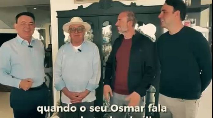 VIDEO Maurício Peixer visita empresário Osmar Vailatti