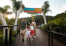 Fósseis raros e dinossauros gigantes: parque jurássico completa dois anos em BC